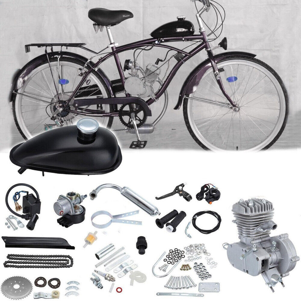 80cc Motorised Motorized Bicycle Motor Engine Kit–