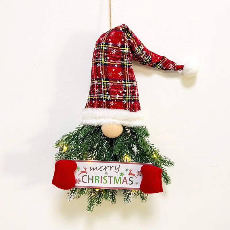 Christmas Door Wall Hanging Decoration A