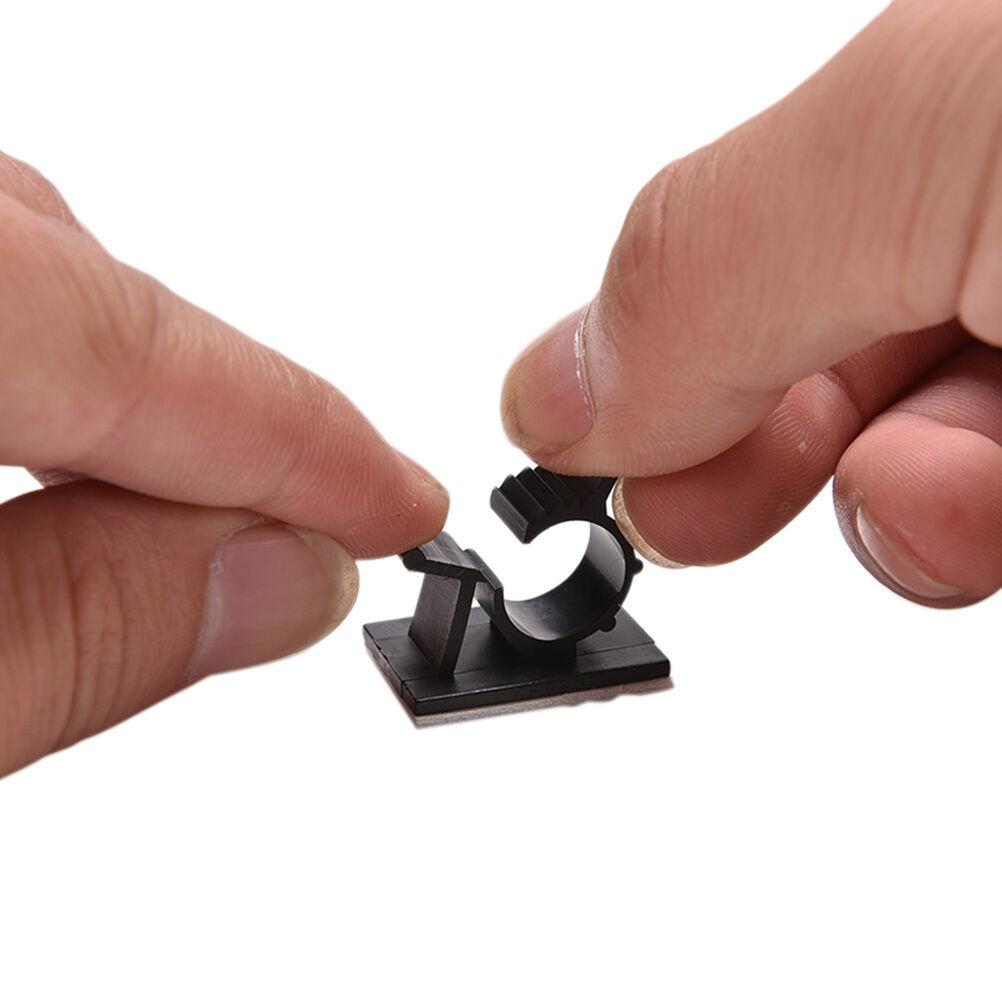 Cable Clips Cable Organiser Management Wire Holder Organizer Clamp