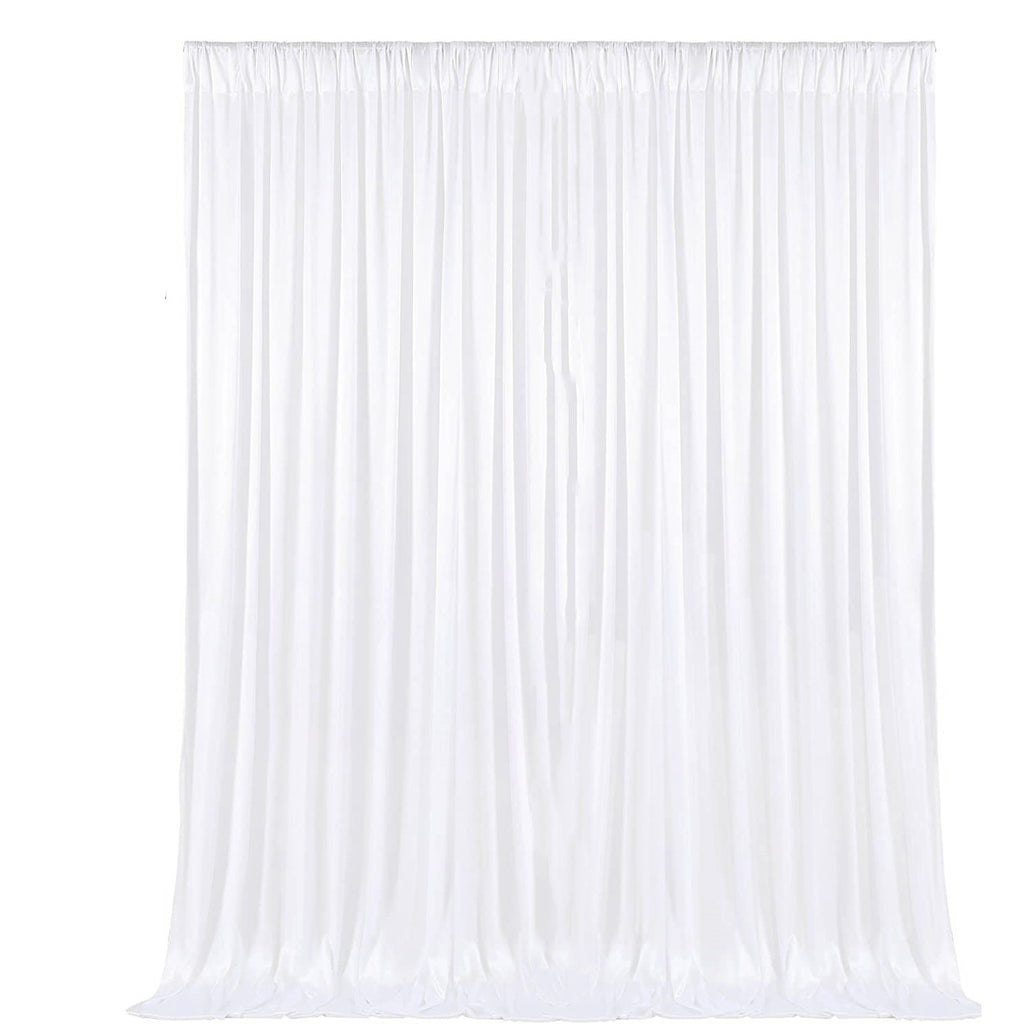 2x2M White Wedding Backdrop Curtain Background