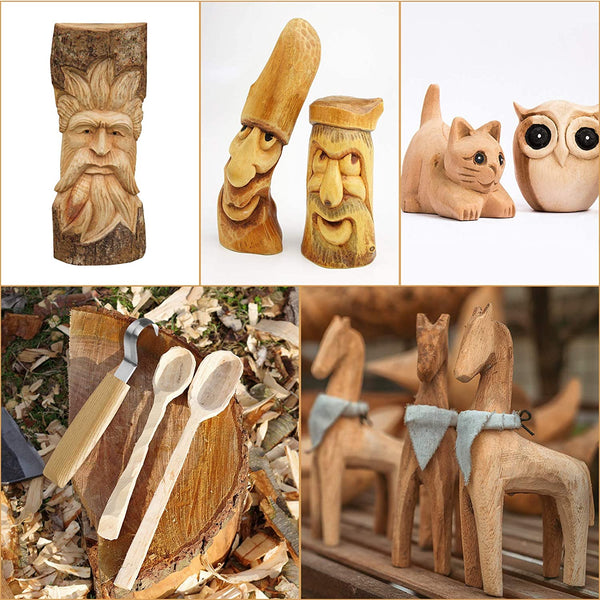 17pcs Wood Carving Set