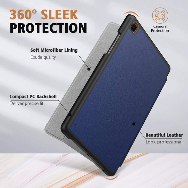 Samsung Tab A7 T500 T505 2020 Case Fold PU Leather