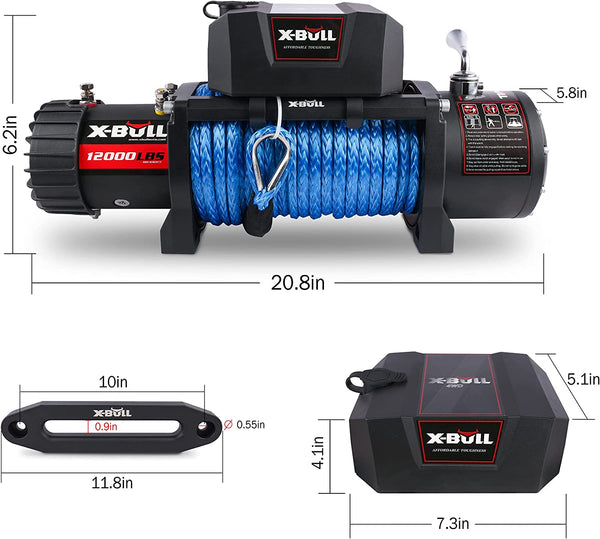 X-Bull Electric Winch 12000LBS