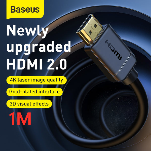 Baseus 4K HDMI To HDMI Cable 1m