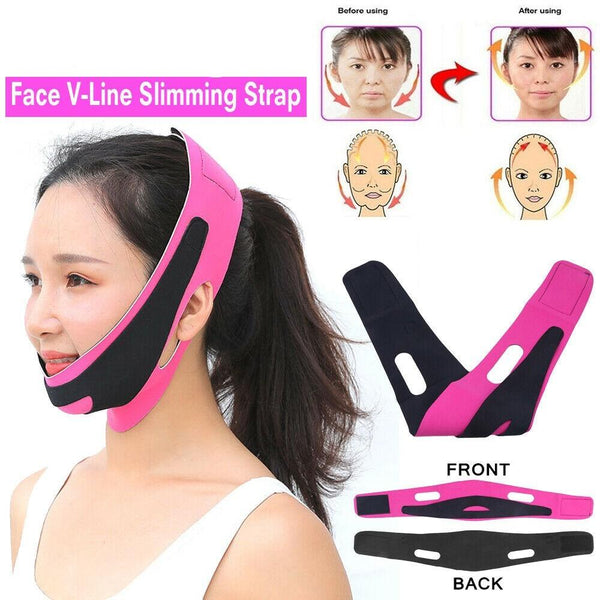 Face Slim V-Line Lift Up Cheek Chin Neck Slimming Thin Belt Strap