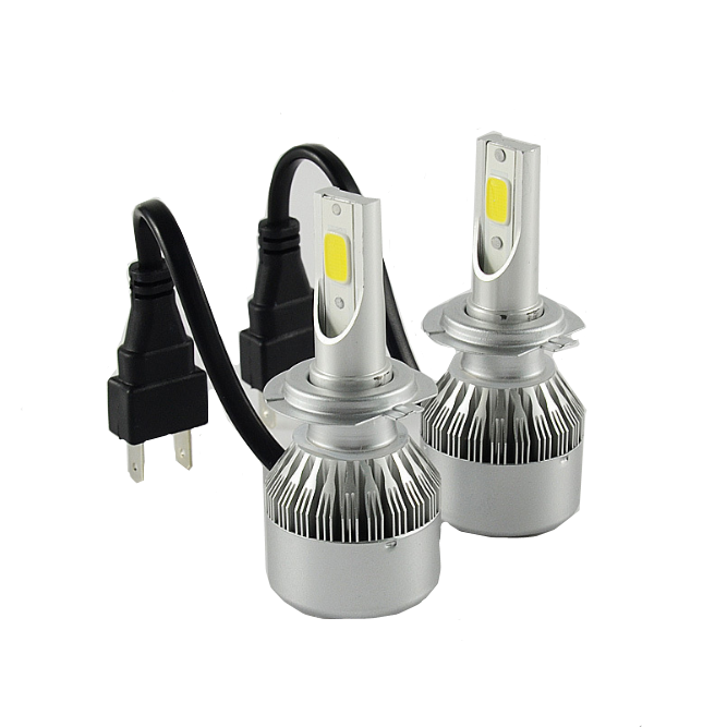 H7 Car Headlight LED Bulb 1 Pair 8000LM 35W Waterproof