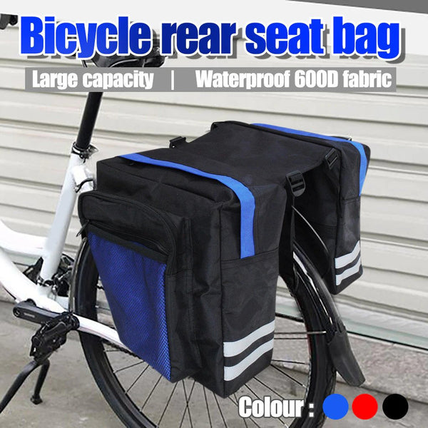 Bicycle Panniers Bag Bike Rear Rack Saddle Bag