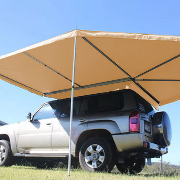 2.5M 270 Degree Wing Awning Car 4WD SUV Offroad Camping Outdoor 4x4 Shade