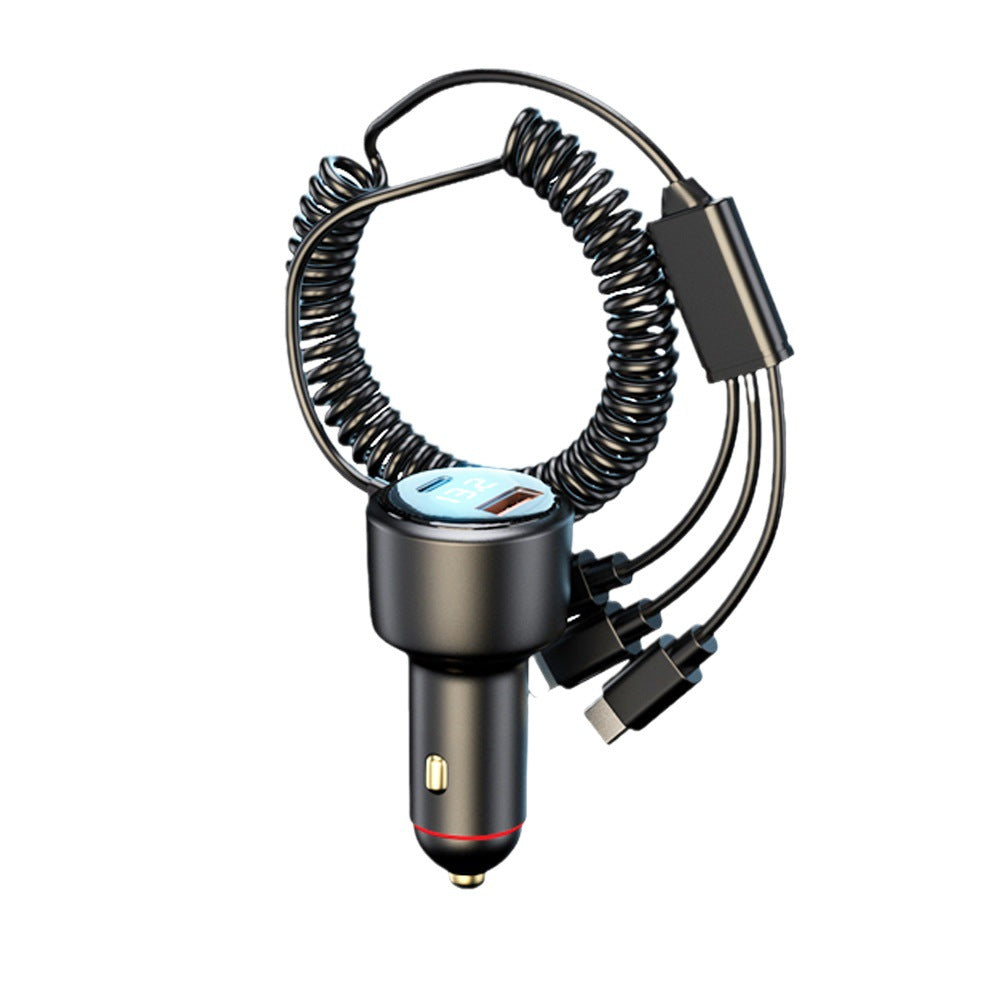 300W Fast Car Charger with Cables