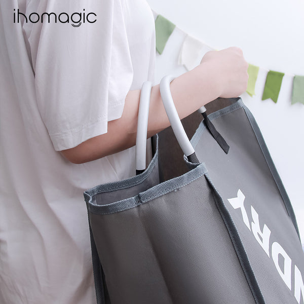 Single Collapsible Washing Laundry Basket Bag for Bedroom