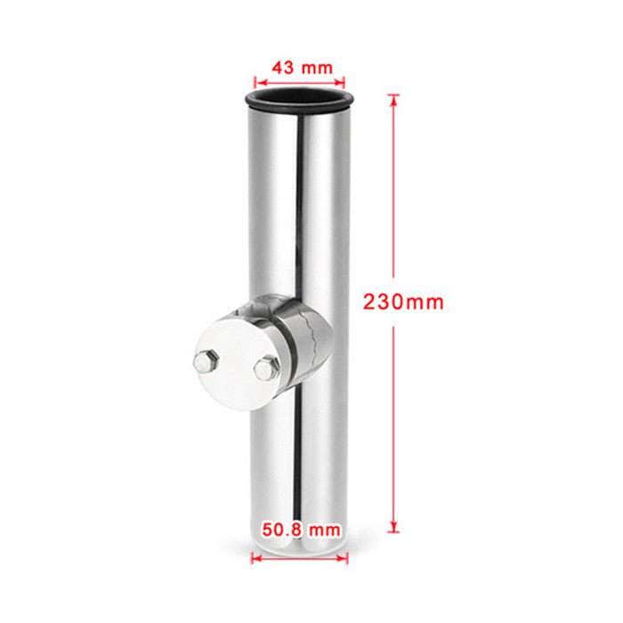 fishing rod holder diameter Lee's Flush Mount 0 Degree Medium Holders The assembled size measures 14.75 inches in diameter and 37.75 inches high RAM Tube Fishing Rod Holder