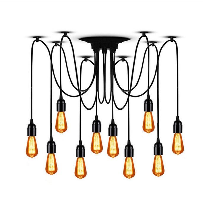Vintage Ceiling Lamp Pendant Hanging Light - 10 heads - salelink.co.nz