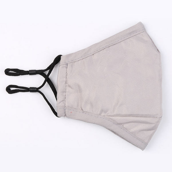 Face Mask Cotton Adults - Grey