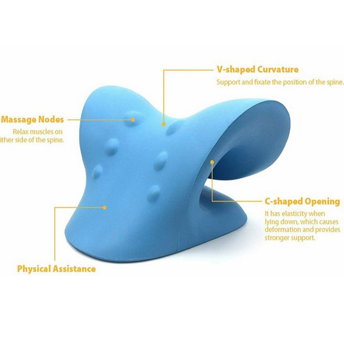 Relaxing Pillow Memory Sponge Head Neck Tension Release Pillow online at  Geek Store NZ