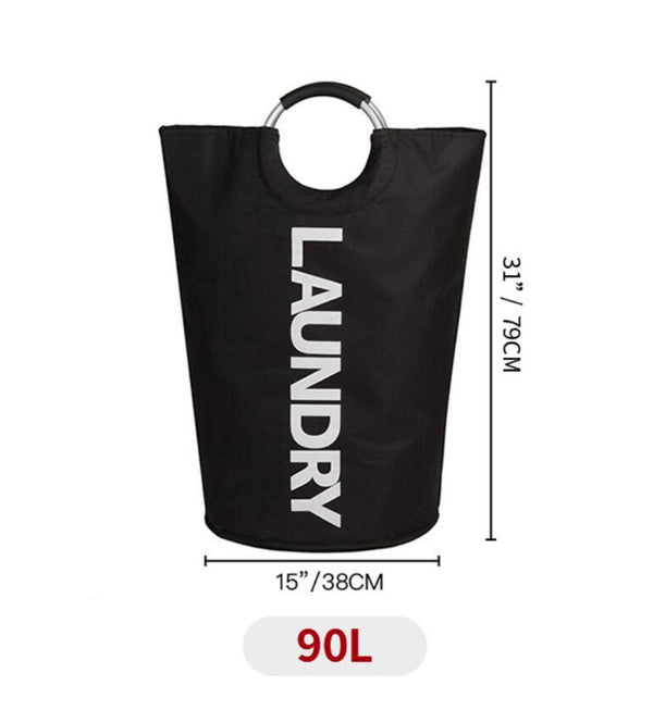 Fabric Laundry Bag with Handles Large 90L