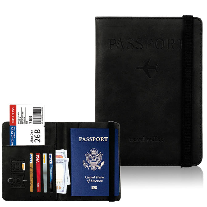 RFID Passport Holder Travel Organiser Wallet