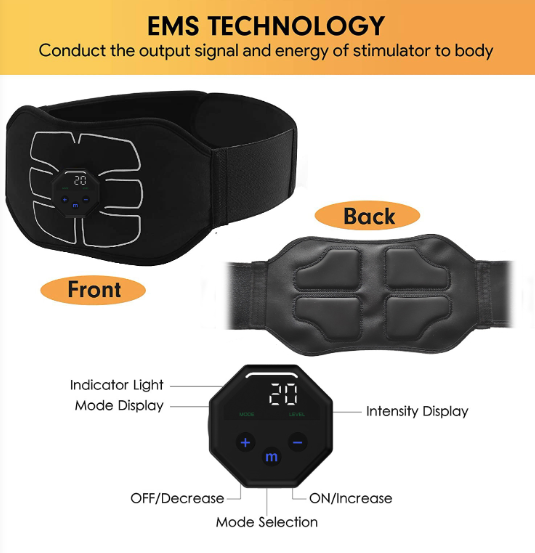 EMS Muscle Stimulator Abs Trainer