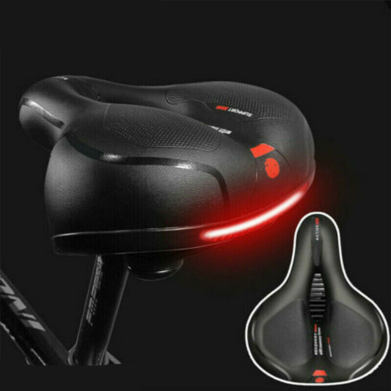Big Wide Bum Bike Seat Bicycle Saddle Sporty Gel Cruiser Extra