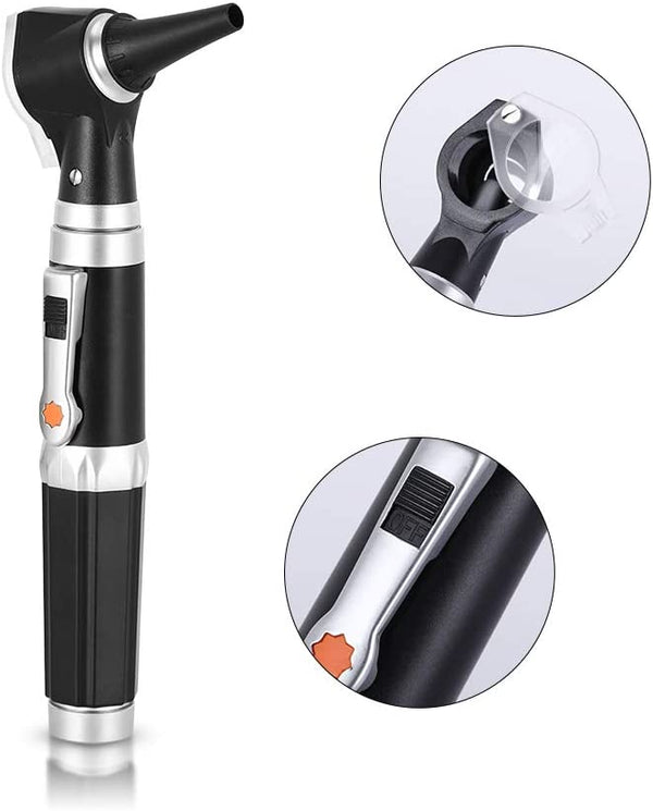 Magnification Diagnostic Ear Scope with LED Direct Illumination Light