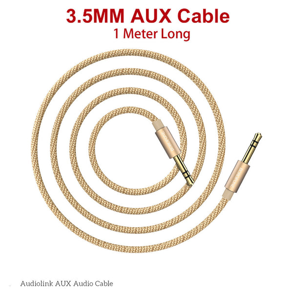 1M AUX Male to Male Cable Audio 3.5mm Headphone Stereo Extension Cord