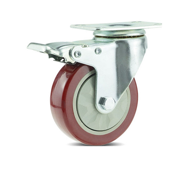 Castor Trolley Wheel with Brake