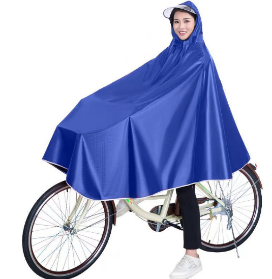 Waterproof Rain Poncho Bike Bicycle Rain Coat Jacket Capes Lightweight Compact Reusable