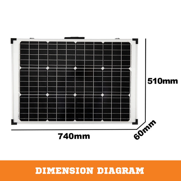 160W Folding Solar Panel+30A CONTROLLER+10M Cable