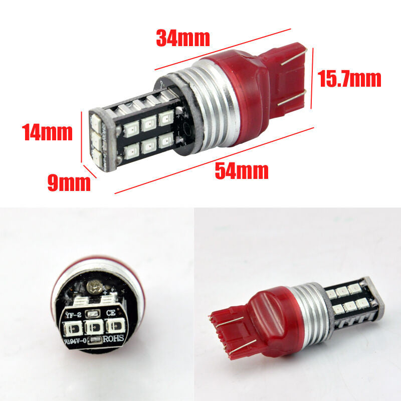 7443 LED Bulb Flashing Brake Lights, 300% Brighter 7440 7443 LED Bulb Flashing Brake Lights, 300% Brighter 7440