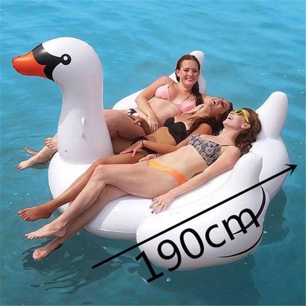 Swan Floating Inflatable Water Toy Swimming Pool