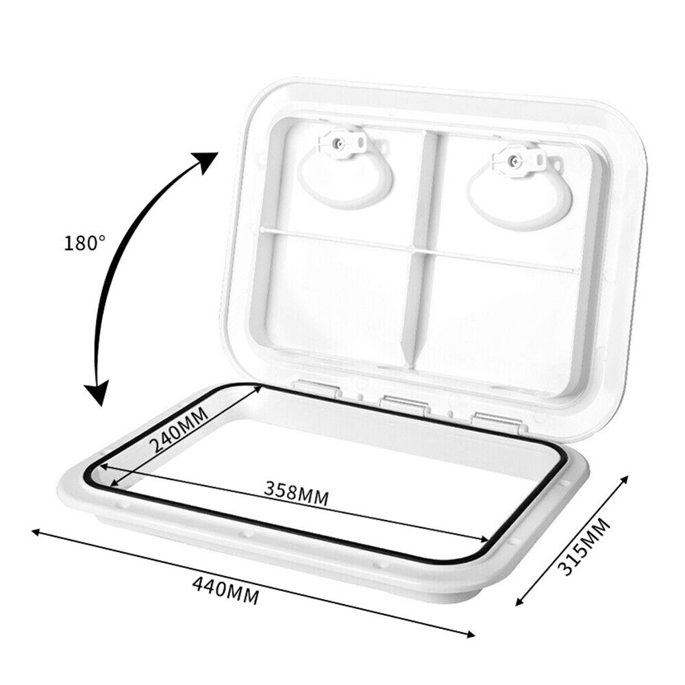 Access Hatch Service Door Locked Lid Caravan Storage RV Boat salelink
