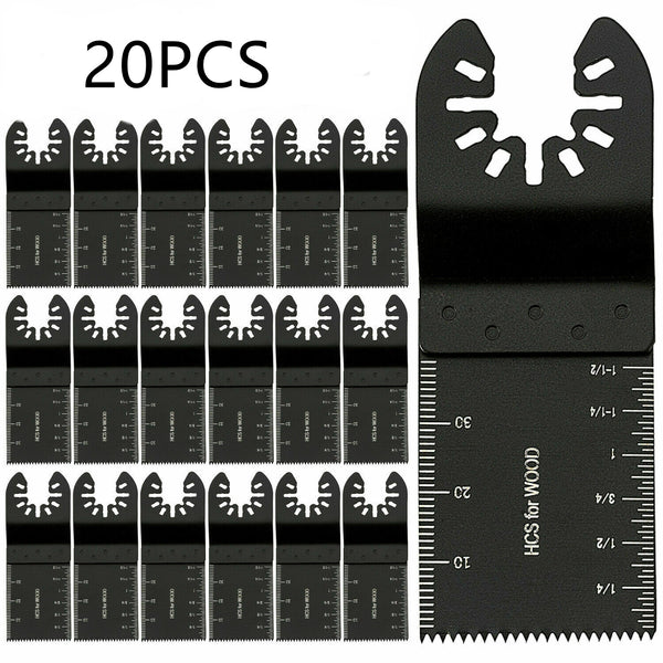 20pc 34mm Oscillating Multi Tool Saw Blades