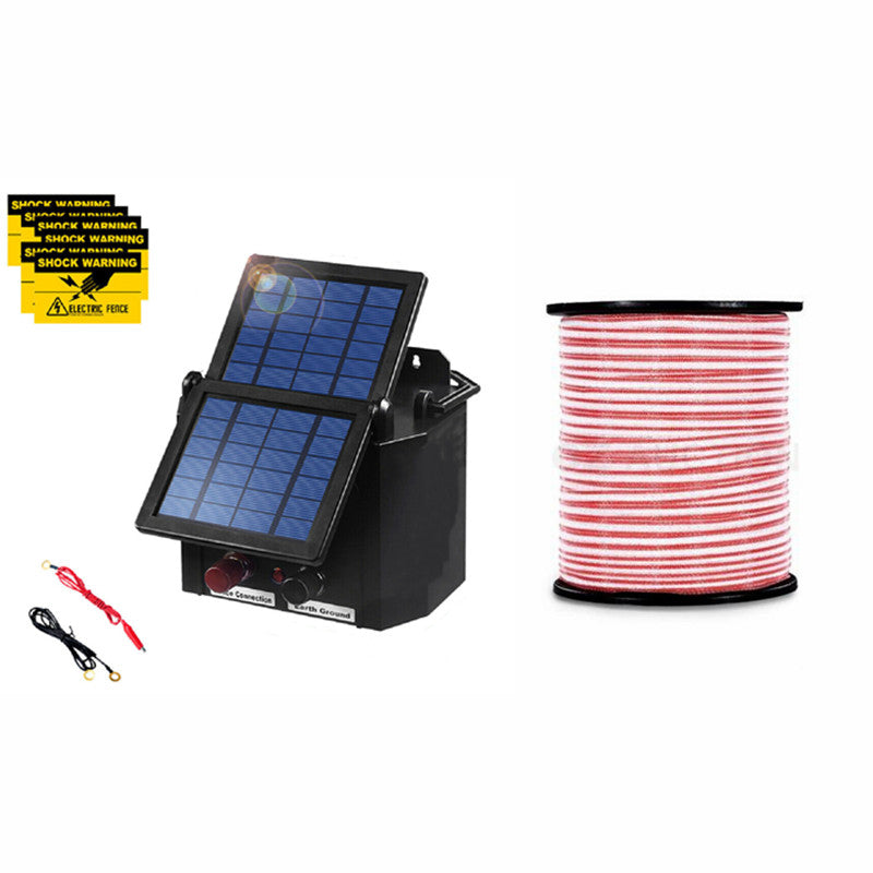 Electric Fence Energiser 8KM +1200M Polytape