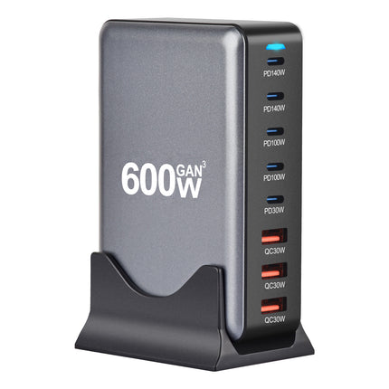 600W Fast Charging Station HUB Wall Charger