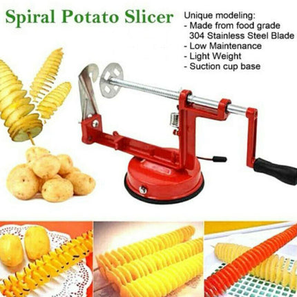 Twisted Spiral Potato Slicer Cutter - salelink.co.nz