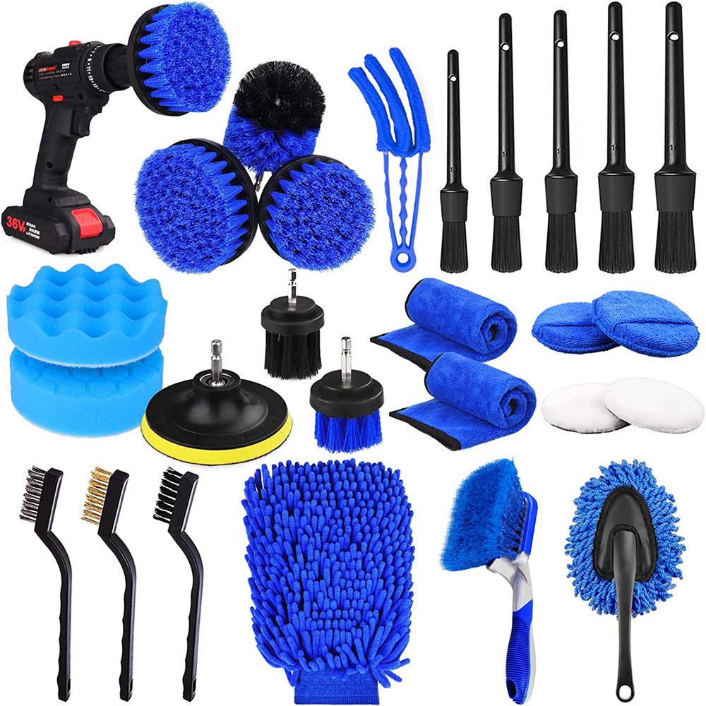 Car Detailing Brush Set