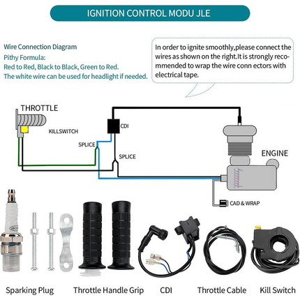 100cc Motorised Bicycle Motor Engine Kit - salelink.co.nz