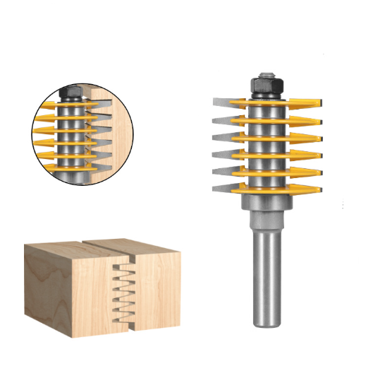 12mm Shank Finger Joint Router Bit Woodworking Cutter