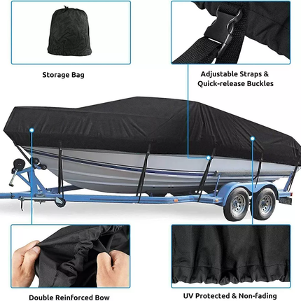 14"-16" 600D Boat Cover
