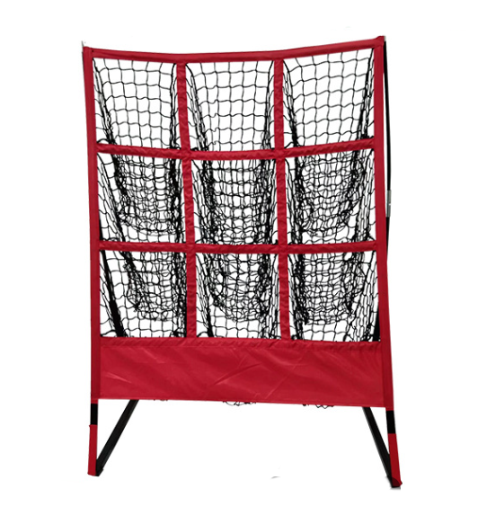 9 Pocket Softball Pitching Strike Zone Target Net