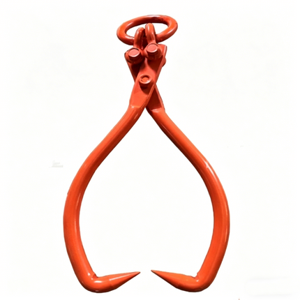 Log Skidding Tongs 18 inch 2 Claw Log Lifting Tongs Heavy Duty 500kg