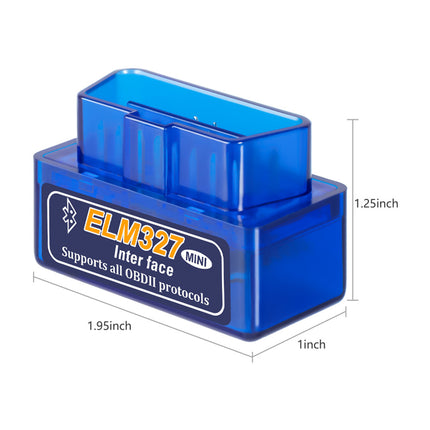 OBD2 ELM327 Code Reader Bluetooth Auto Diagnostic Tool OBDII Scanner Android iOS - salelink.co.nz