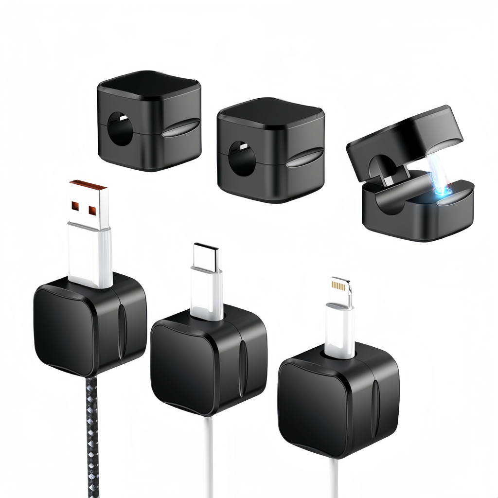 6Pcs Magnetic Cable Clips