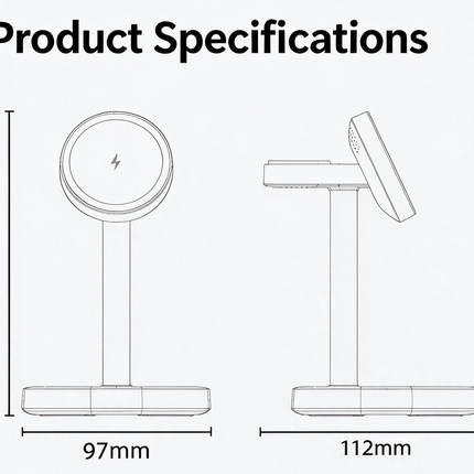 3 in 1 Wireless Charger for Apple