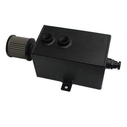 2L Black Aluminum Oil Catch Can