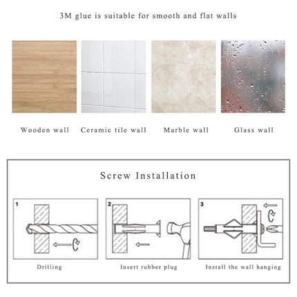 Adhesive Rack Dock Tablet Wall Mount