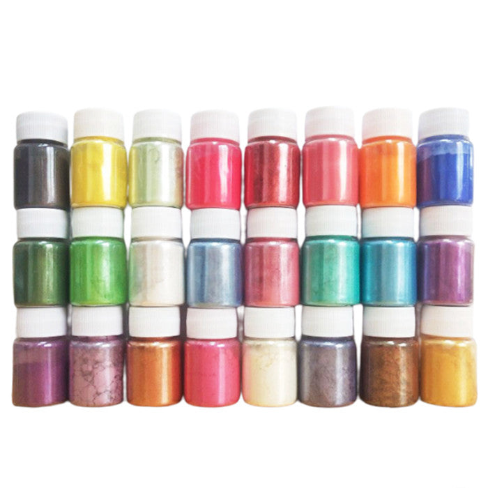 24pcs Pearl Pigment Powder