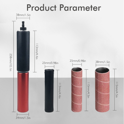 Aluminum Alloy Spindle Sander Adapter Converter