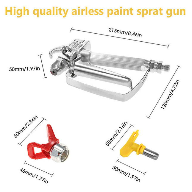 Airless Paint Sprayer Gun Replacement with 517 Tip Guard Airless Paint For Sprayer - salelink.co.nz
