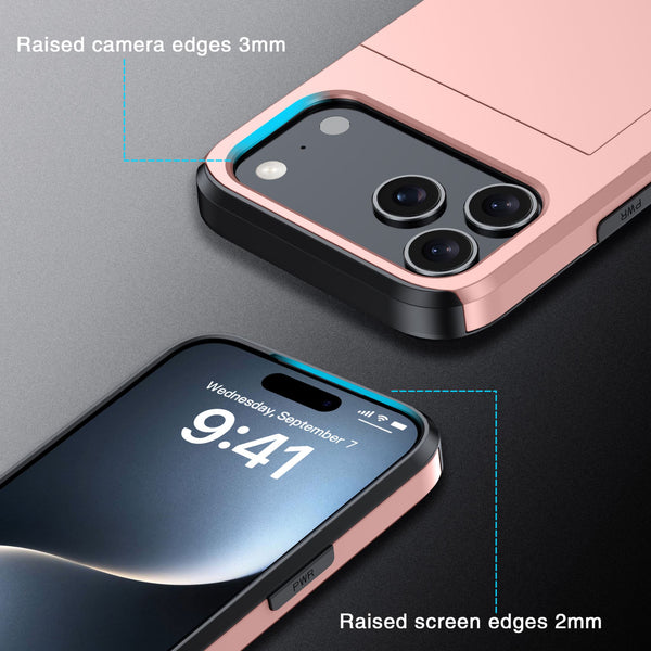 iPhone 17 Pro Max Case Card Slots Holder