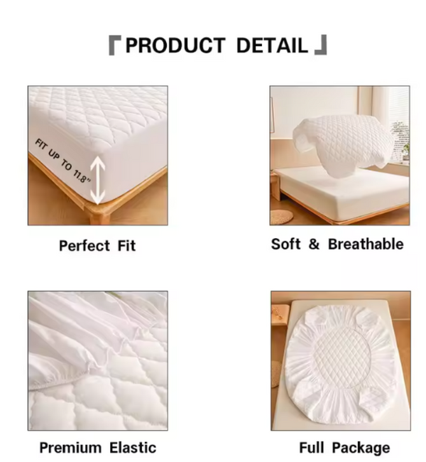 Waterproof Mattress Protector Queen